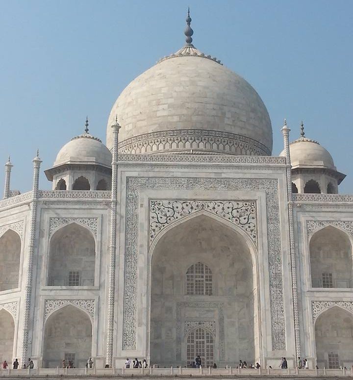 Taj Mahal in Agra, India - the finest example of Mughal architecture