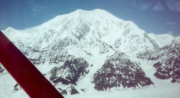 Denali ( Mount Mckinley ) in Alaska - the highest mountain in North America