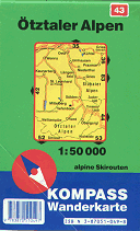 Otztaler Alpen - Kompass Map